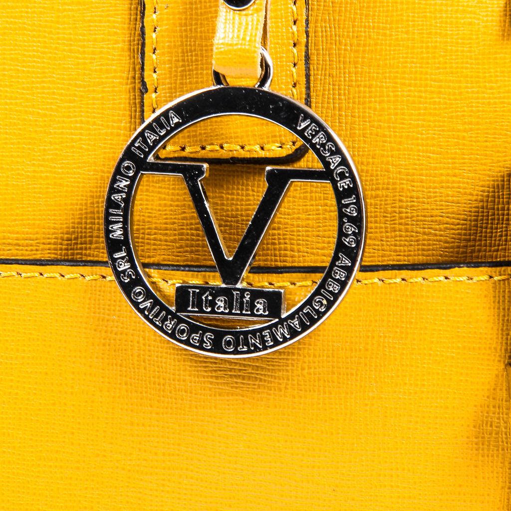 Bolso de mano para mujer V 1969 Italia V006-S SAFFIANO SENAPE