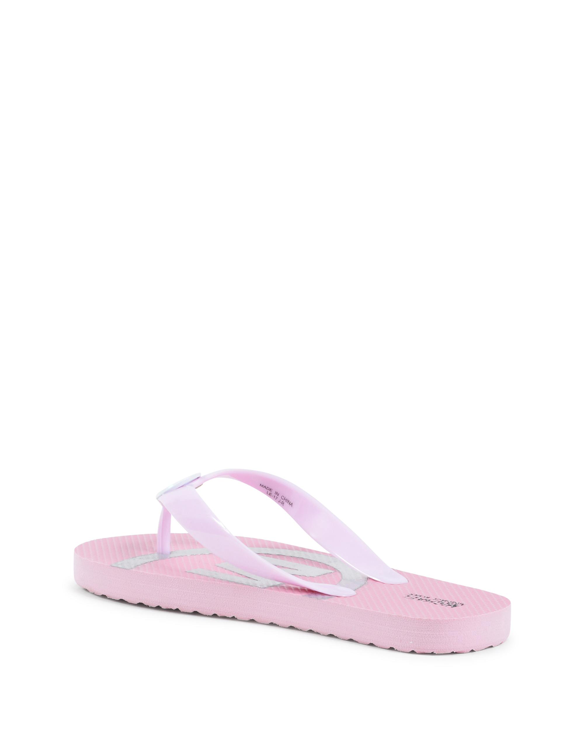 Chanclas Michael Kors para niña en color rosa ZIA ENDINE ROSA PLATA