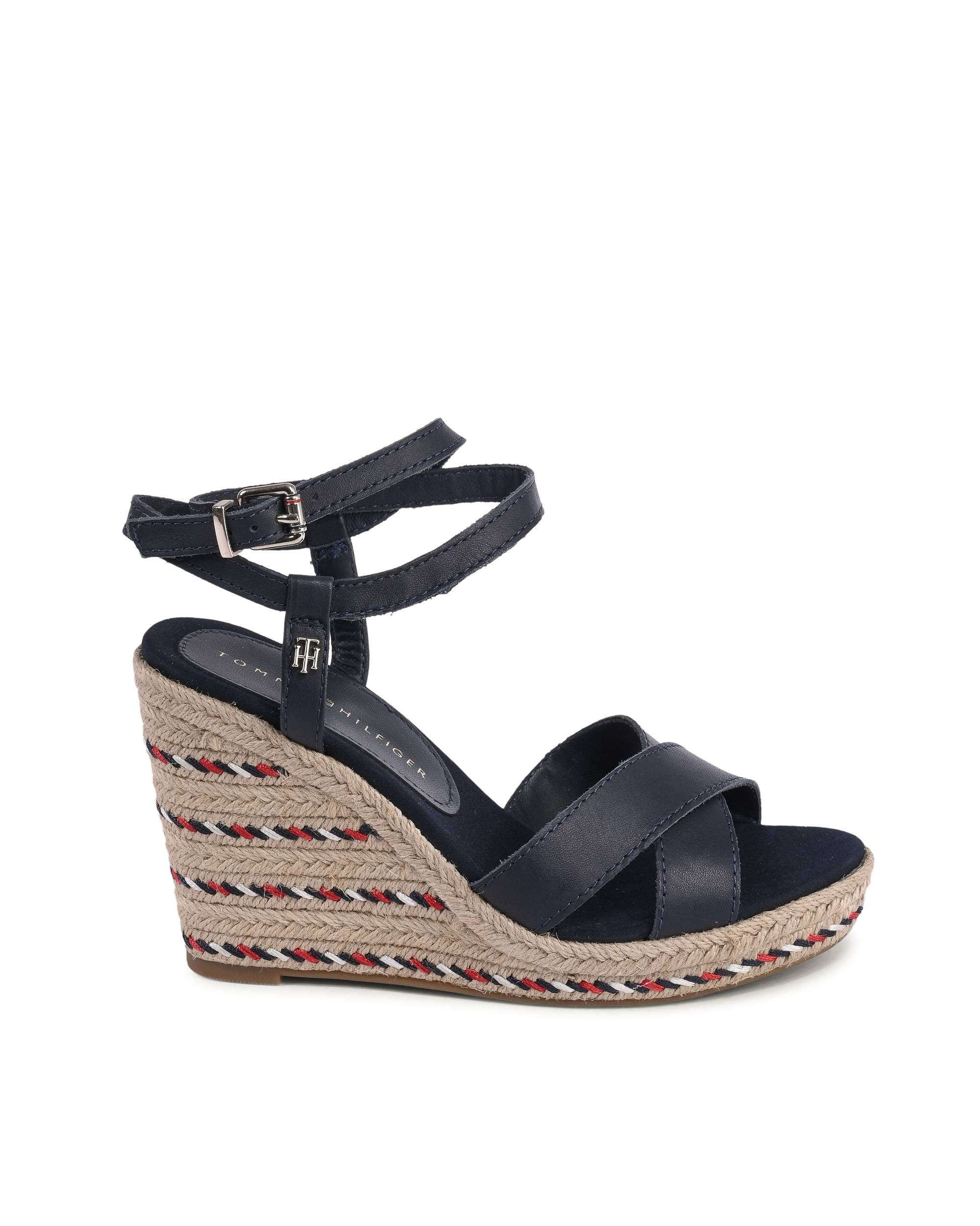 Tommy Hilfiger Womens Sandal Blue FW0FW06238DW5