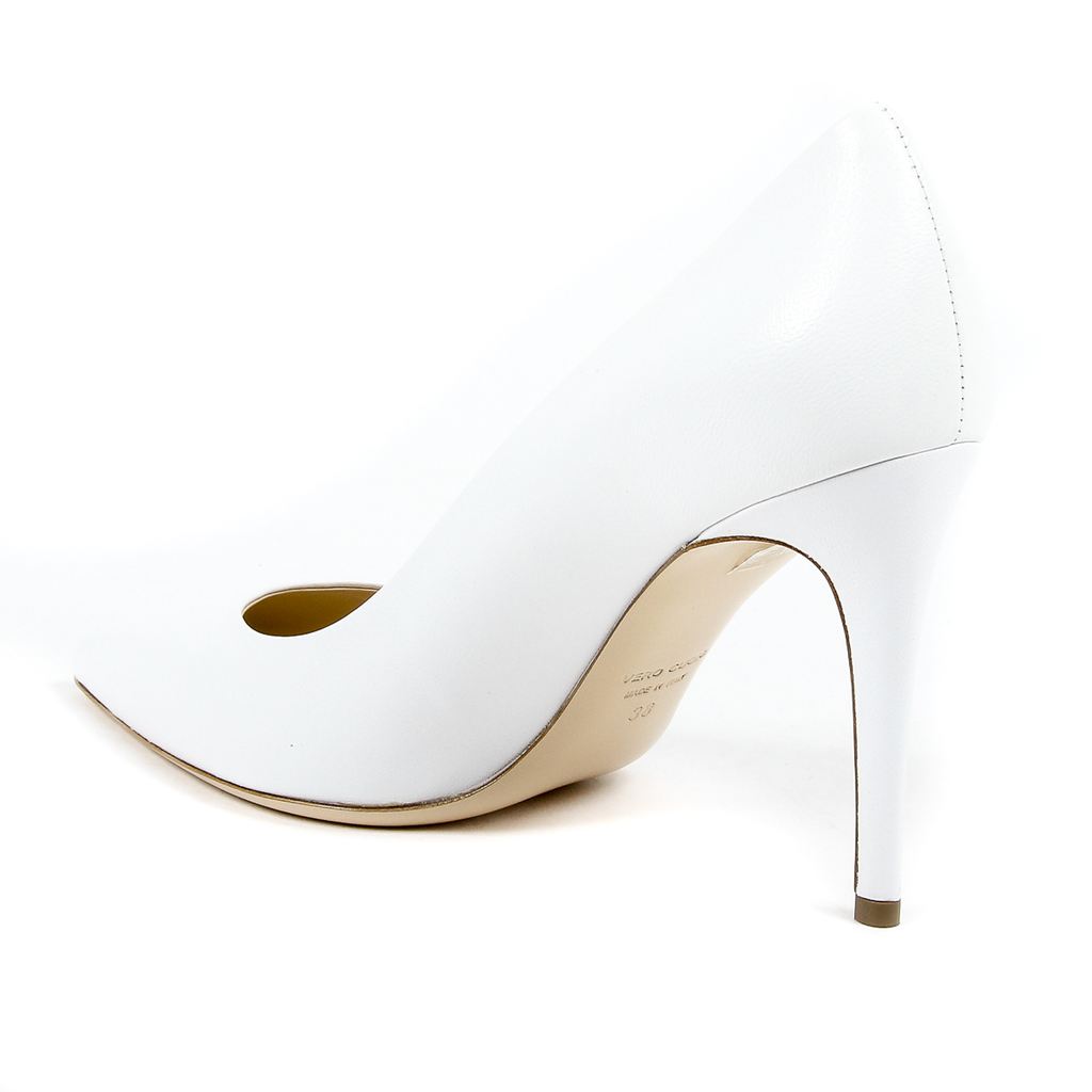 Andrew Charles Womens Pump White MIA