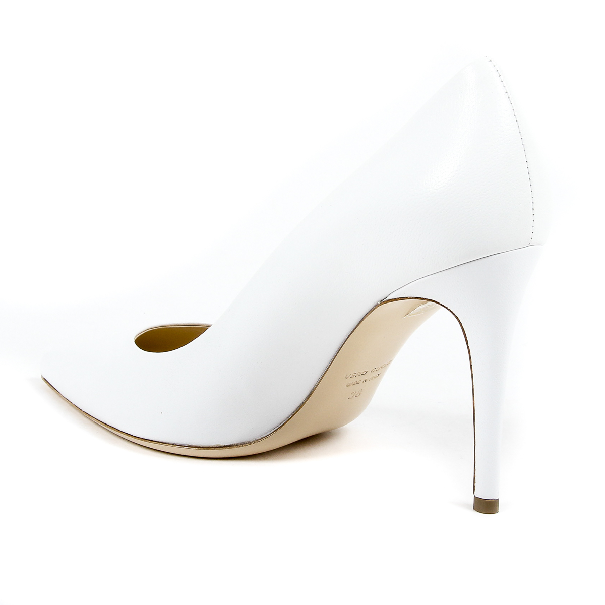 Andrew Charles Womens Pump White MIA