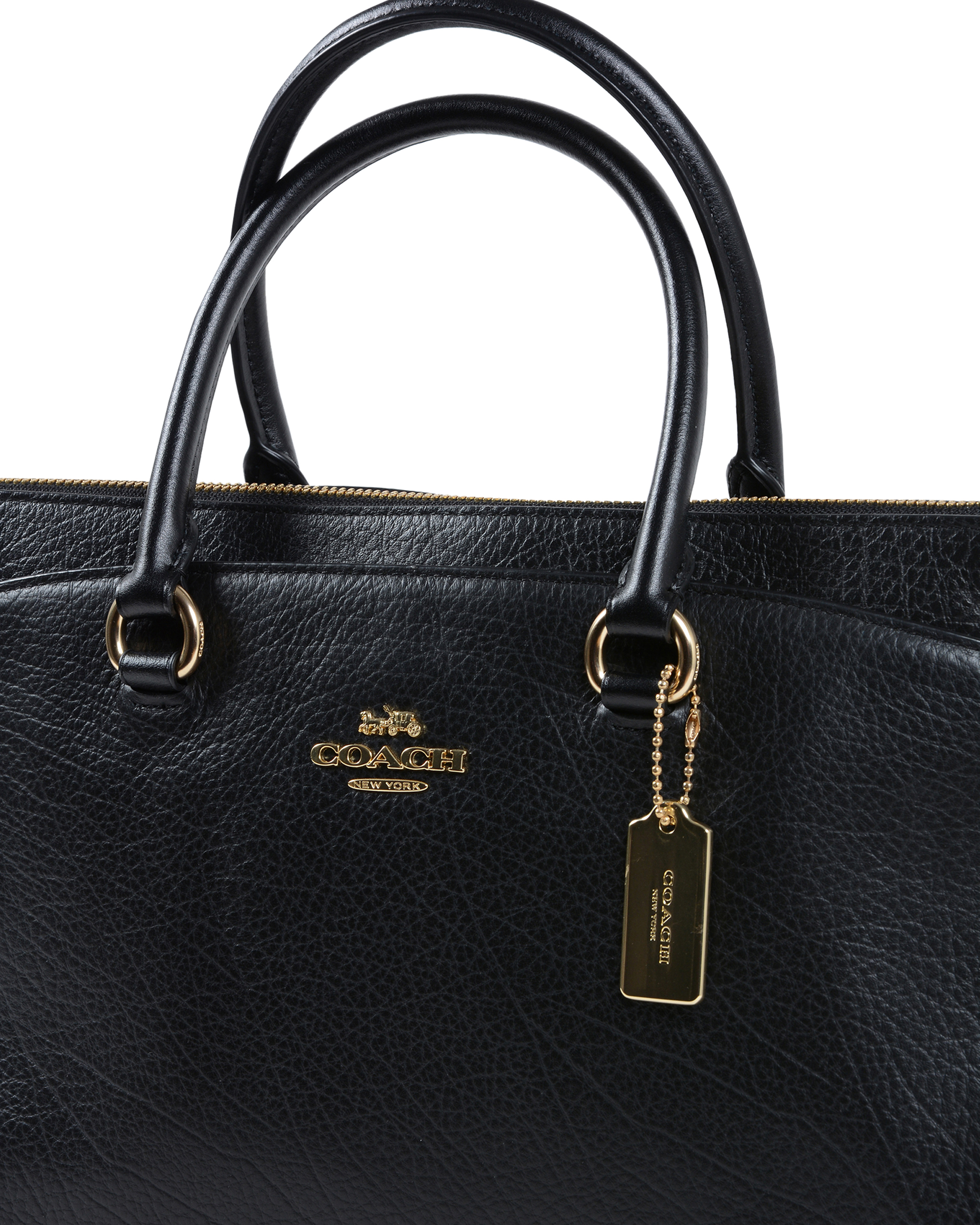 Bolso de mano Coach para mujer, color negro, F78750 NERO