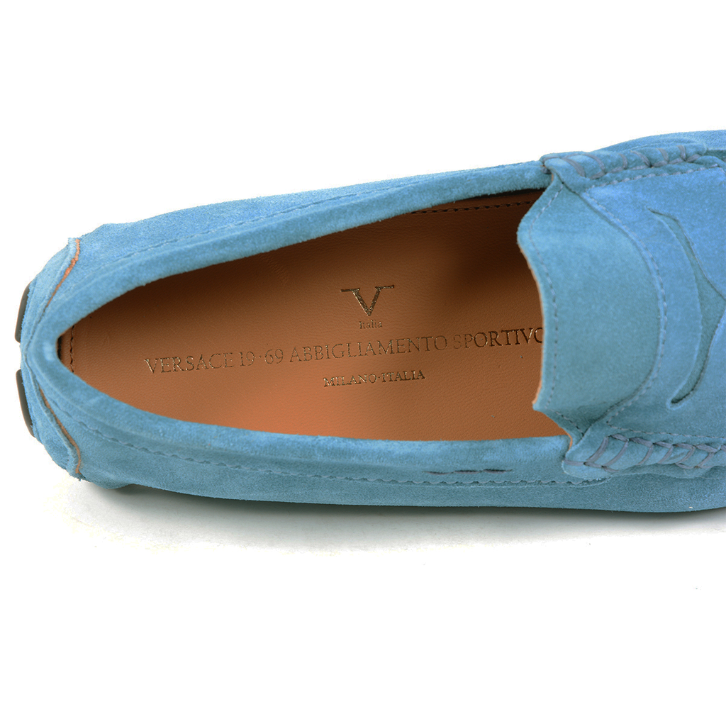 V 1969 Italia Mens Loafer Blue STEWART