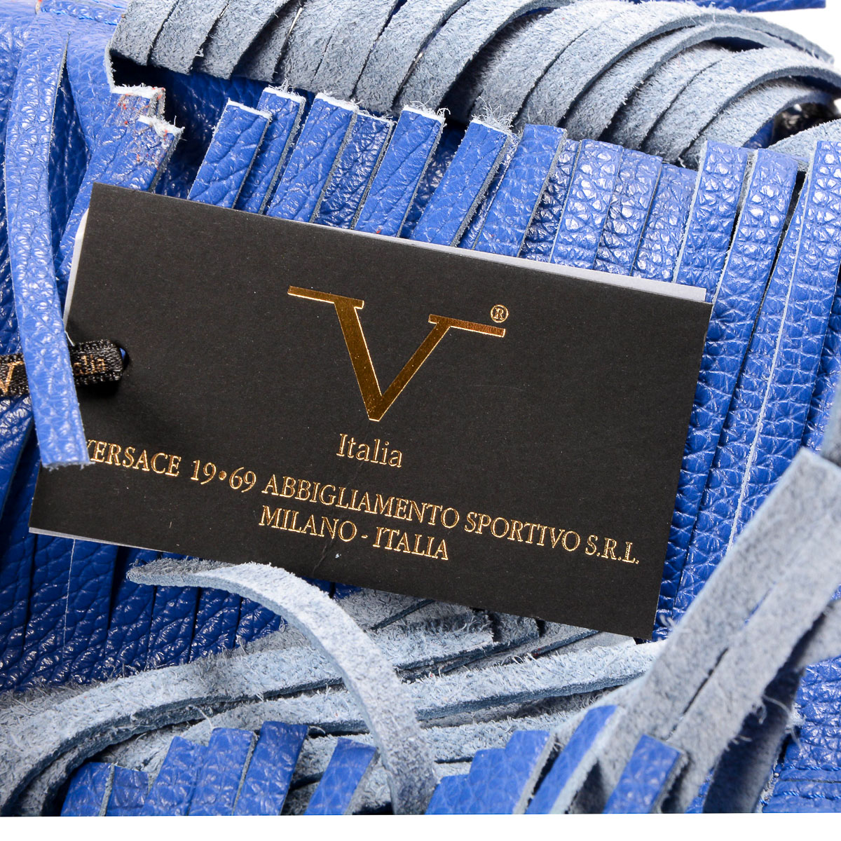 V 1969 Italia Womens Handbag Blue ZURIGO