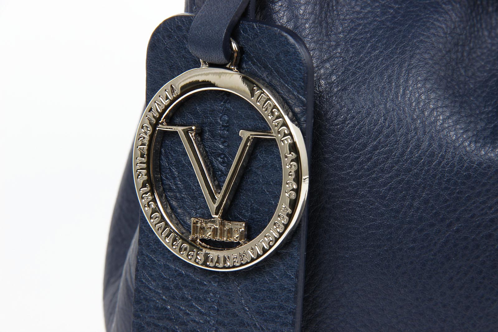 V 1969 Italia Bolso de mano para mujer V005 NAPPA BLU