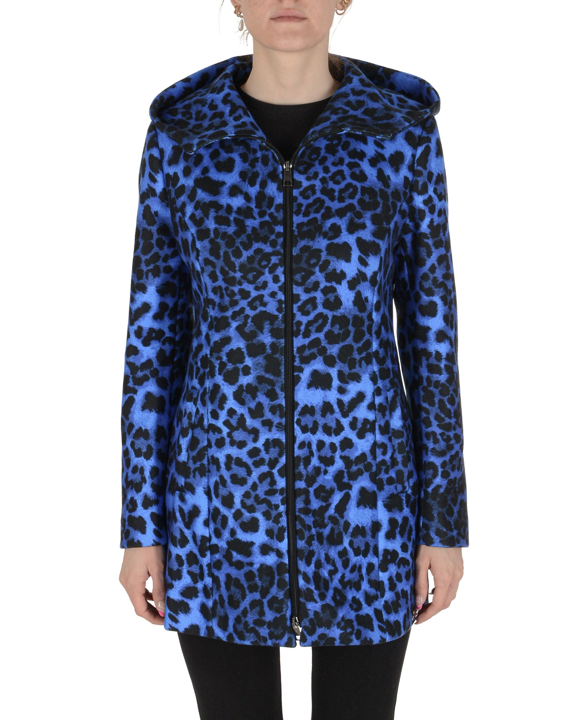 19V69 Italia Chaqueta de mujer Azul Negro ICIE BLUE LEO