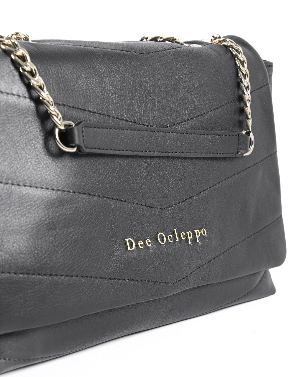 Bolso de hombro para mujer Dee Ocleppo MARGOT BLACK