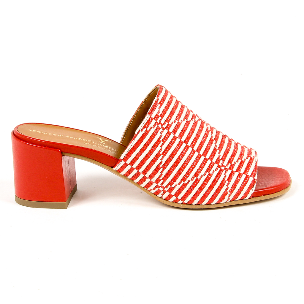 Sandalia V 1969 Italia para mujer roja FLORENCIA
