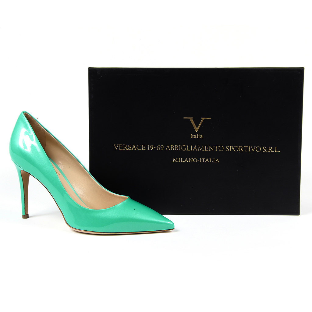 V 1969 Italia Womens Pump Green MINA