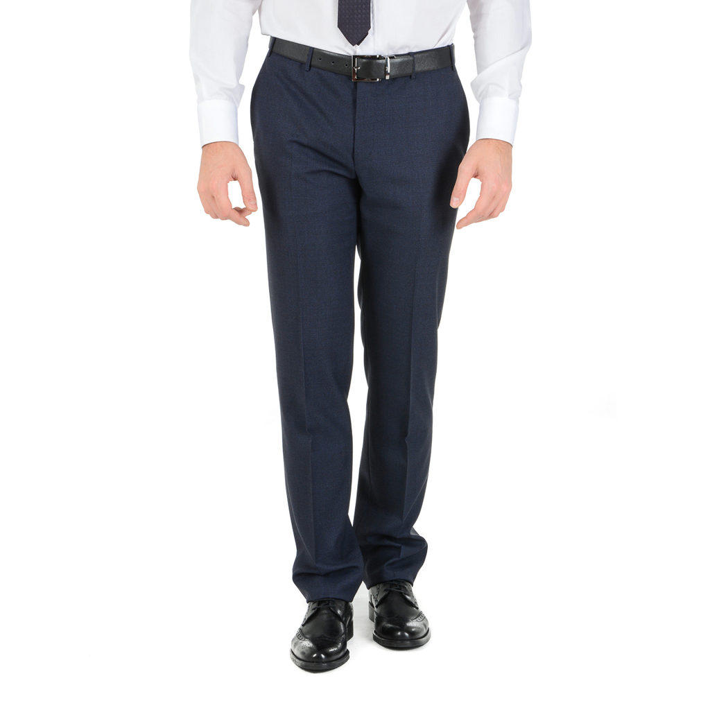 Corneliani Mens Suit Long Sleeves Dark Blue Super 150's