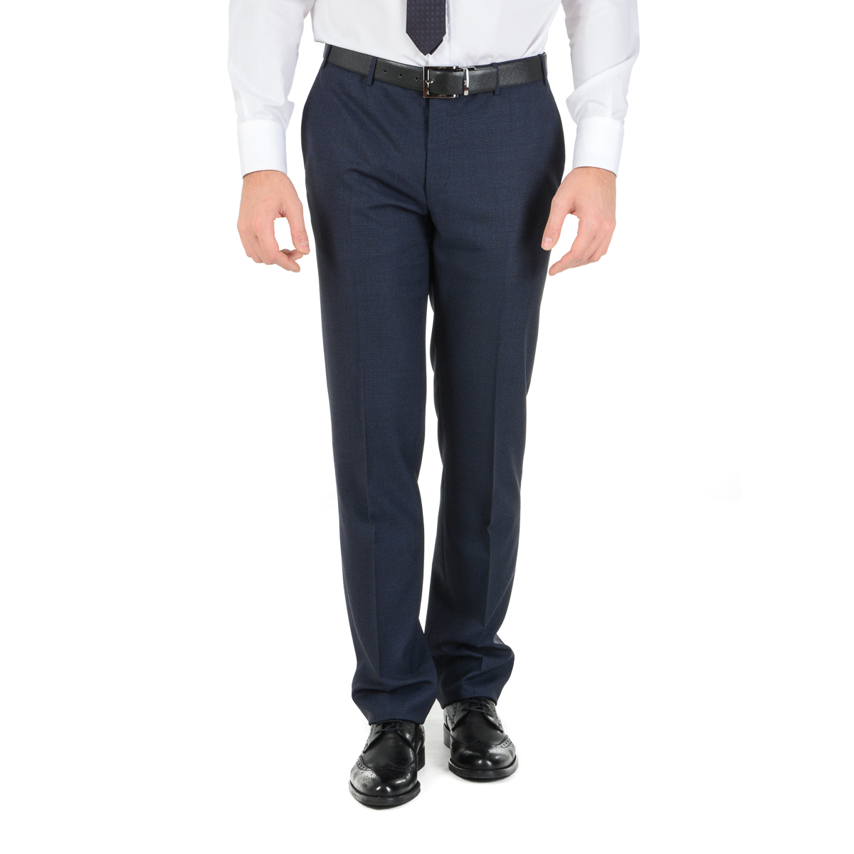 Corneliani Mens Suit Long Sleeves Dark Blue Super 150's