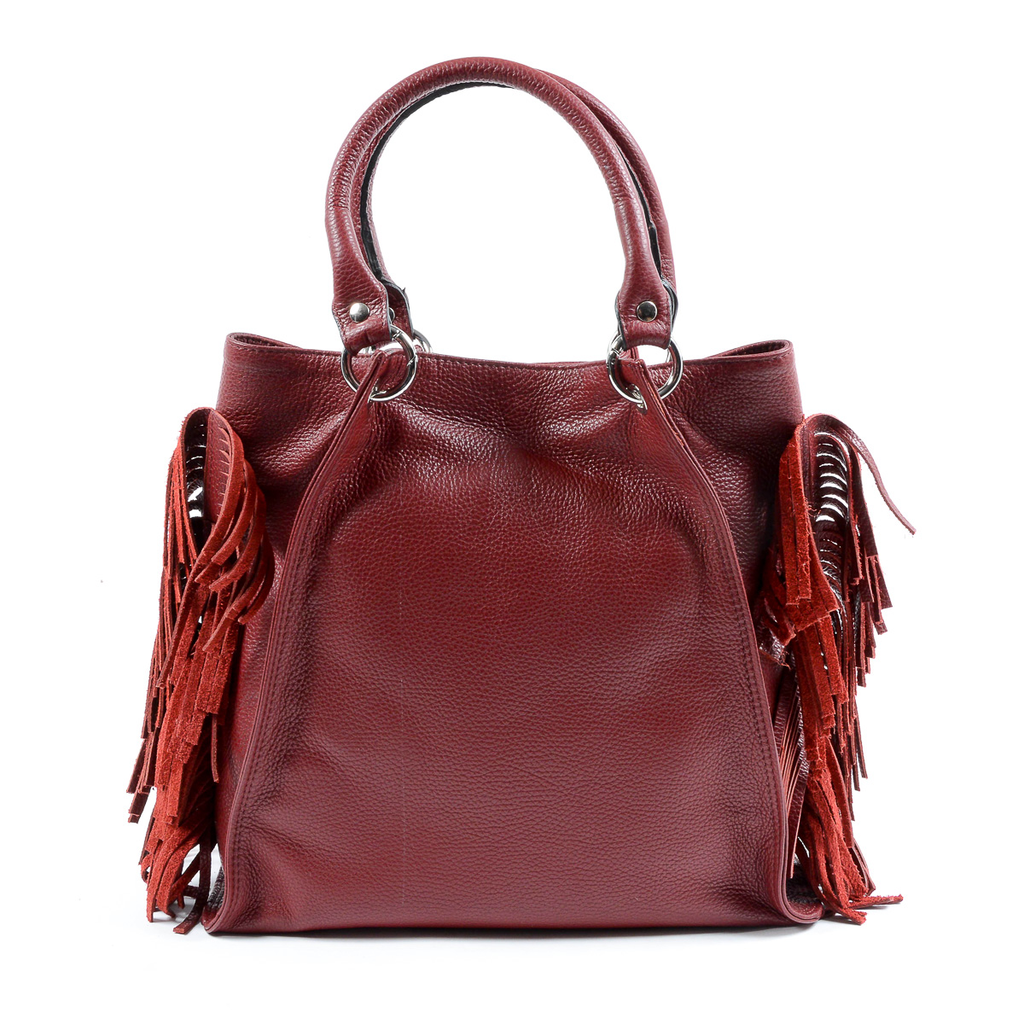 V 1969 Italia Womens Handbag Bordeaux ZURIGO