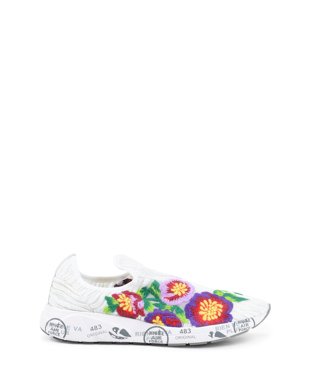 Premiata Womens Slip On Sneaker Multicolor JANEI 3127