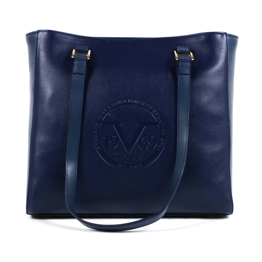 V 1969 Italia Womens Handbag Dark Blue PORTO