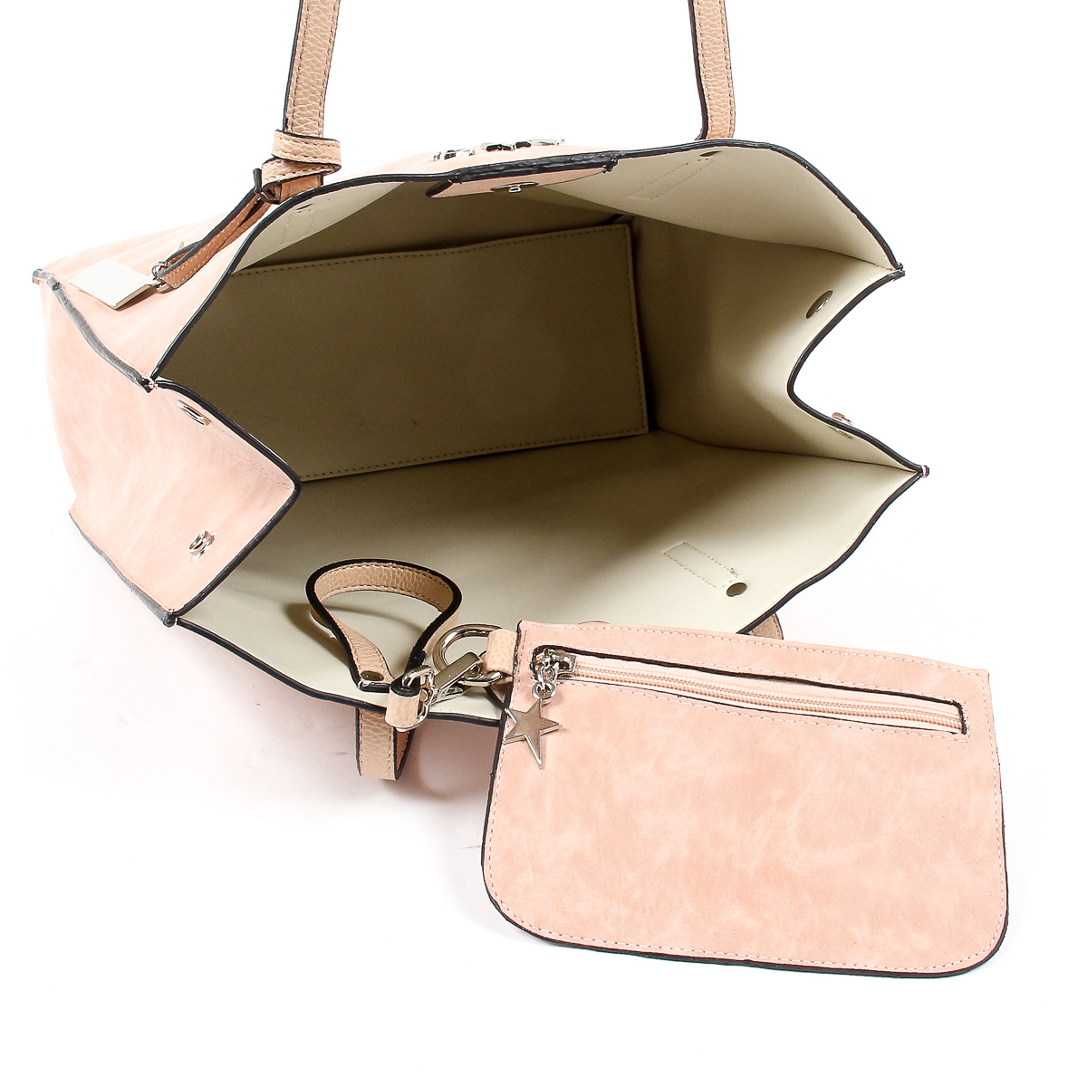 Andrew Charles Womens Handbag Pink SERINA