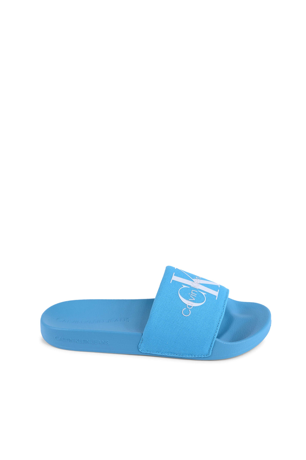 Chanclas Calvin Klein para mujer, color azul, YW0YW001030G8