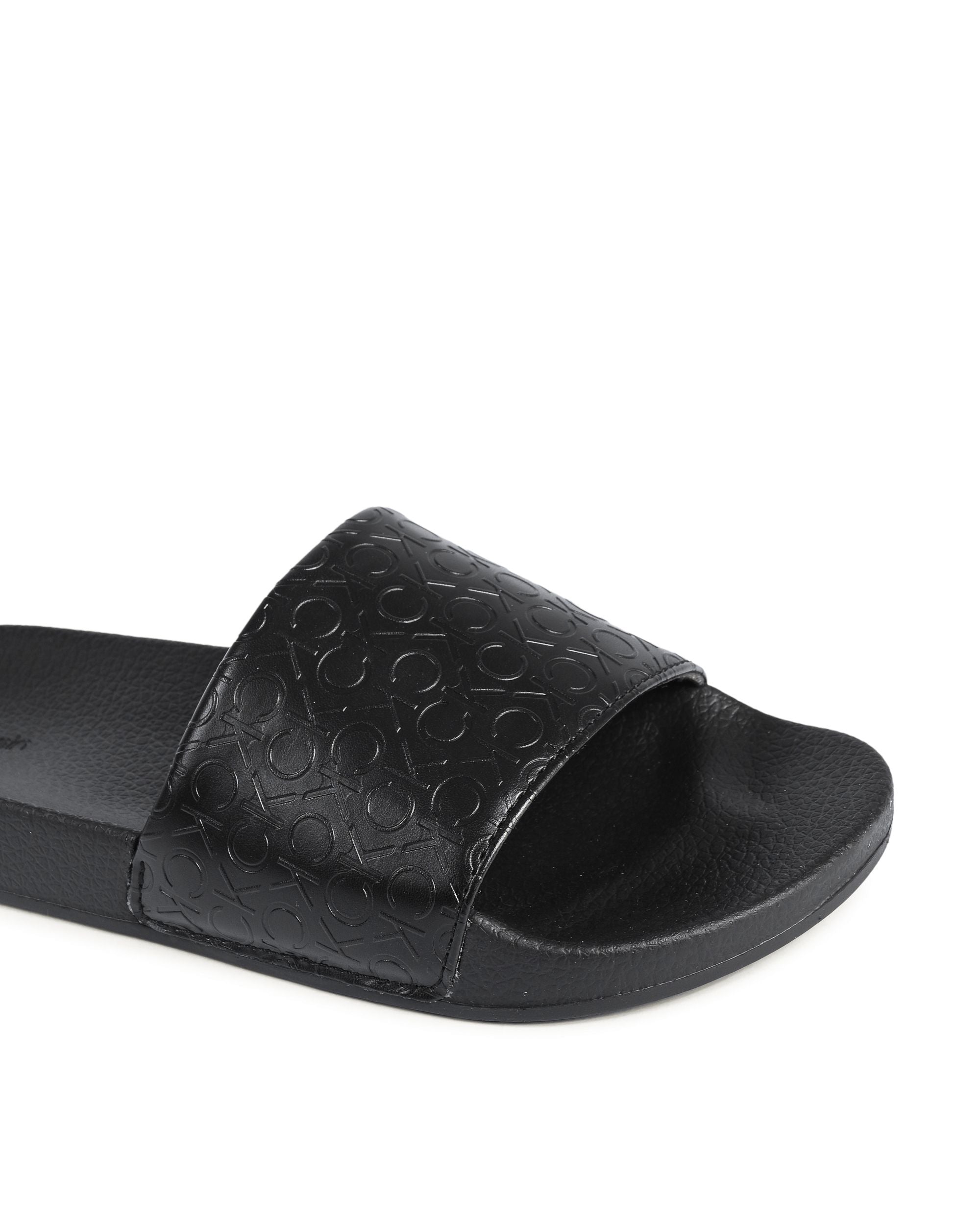 Chanclas Calvin Klein para mujer negras HW0HW01624BEH