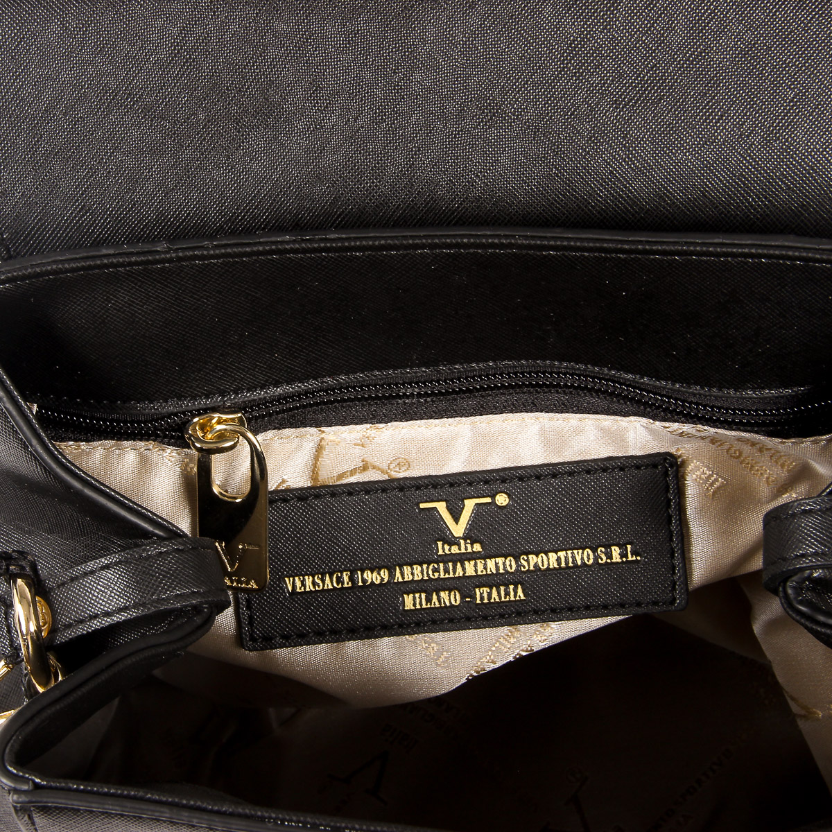 V 1969 Italia Womens Backpack Black STEFY