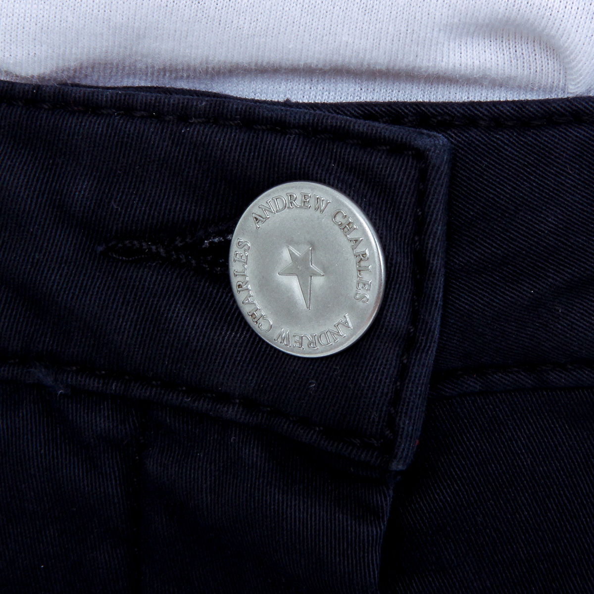 Pantalones cortos Andrew Charles para mujer azul oscuro SAFIA