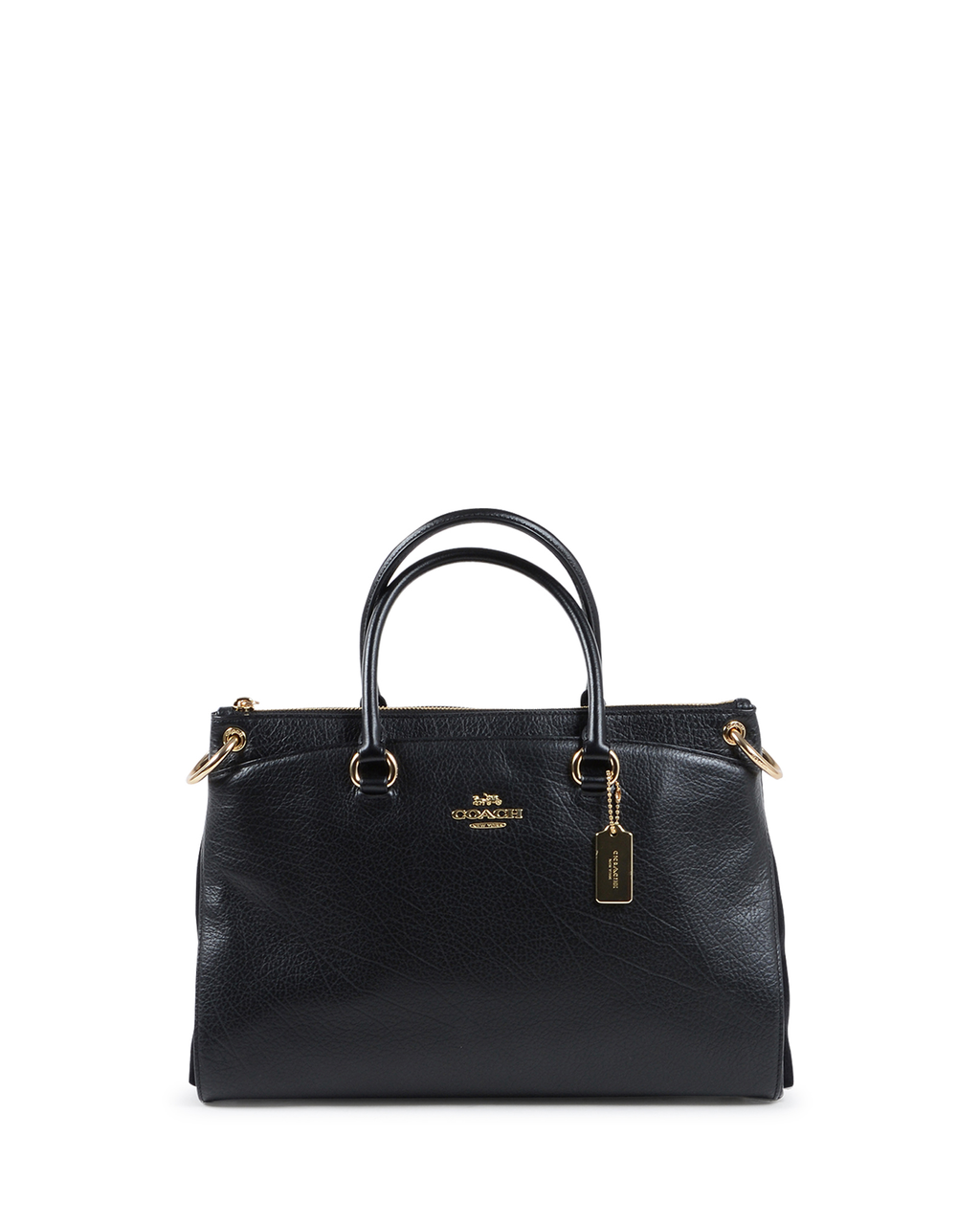 Bolso de mano Coach para mujer, color negro, F78750 NERO
