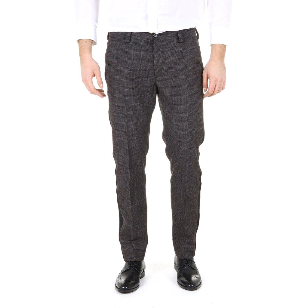 Pantalones de hombre Dolce & Gabbana Lambretta de lana virgen G4M6AX FQ3DX S8102