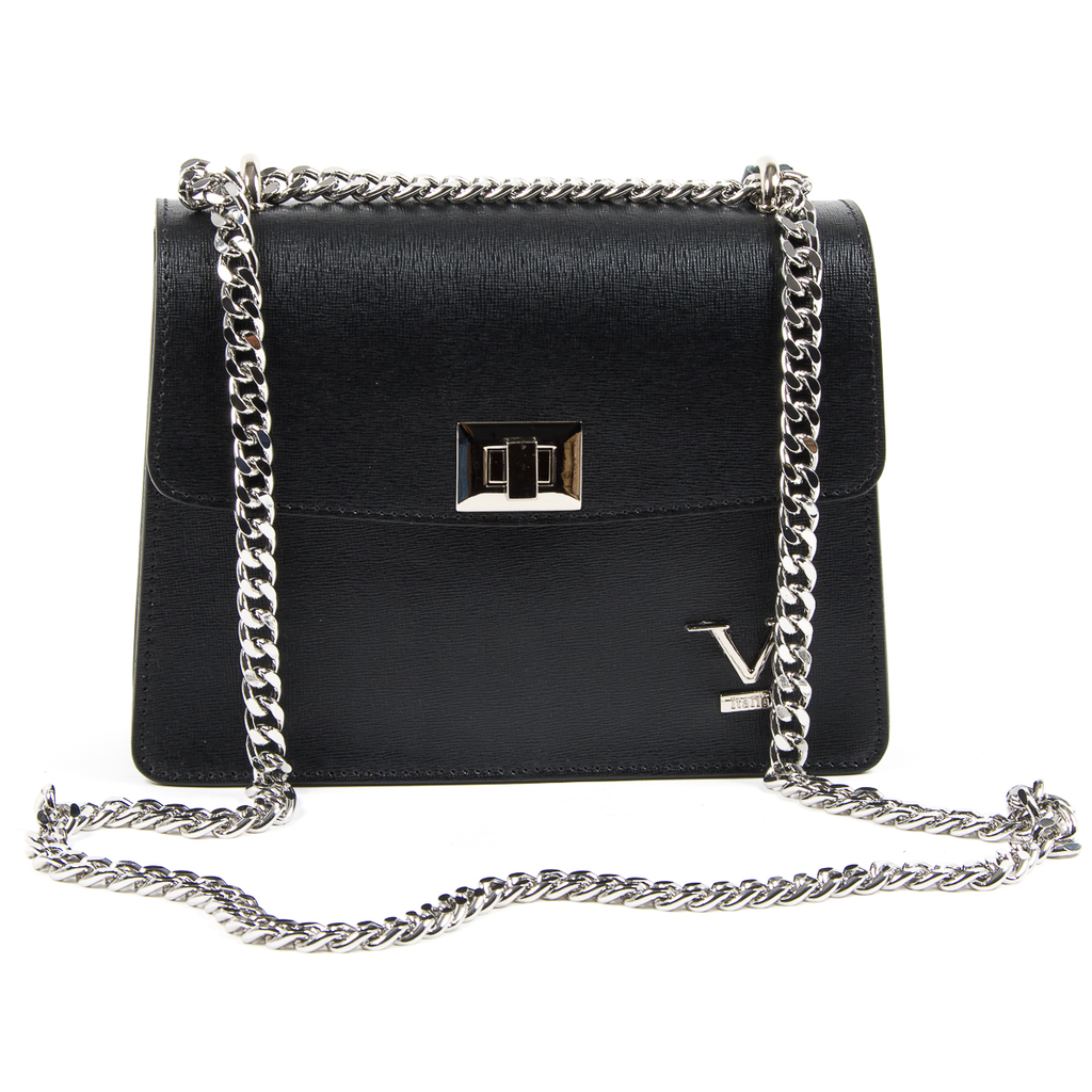 V 1969 Italia Womens Handbag Black MORA