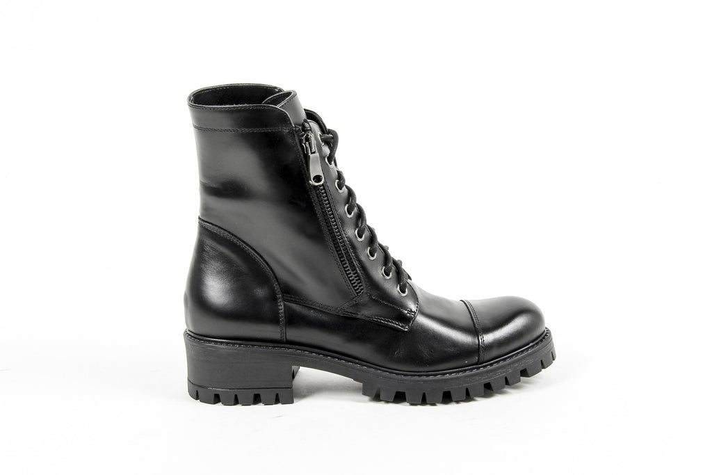 Bota corta Mujer V 1969 Italia B1476 VITELLO NERO
