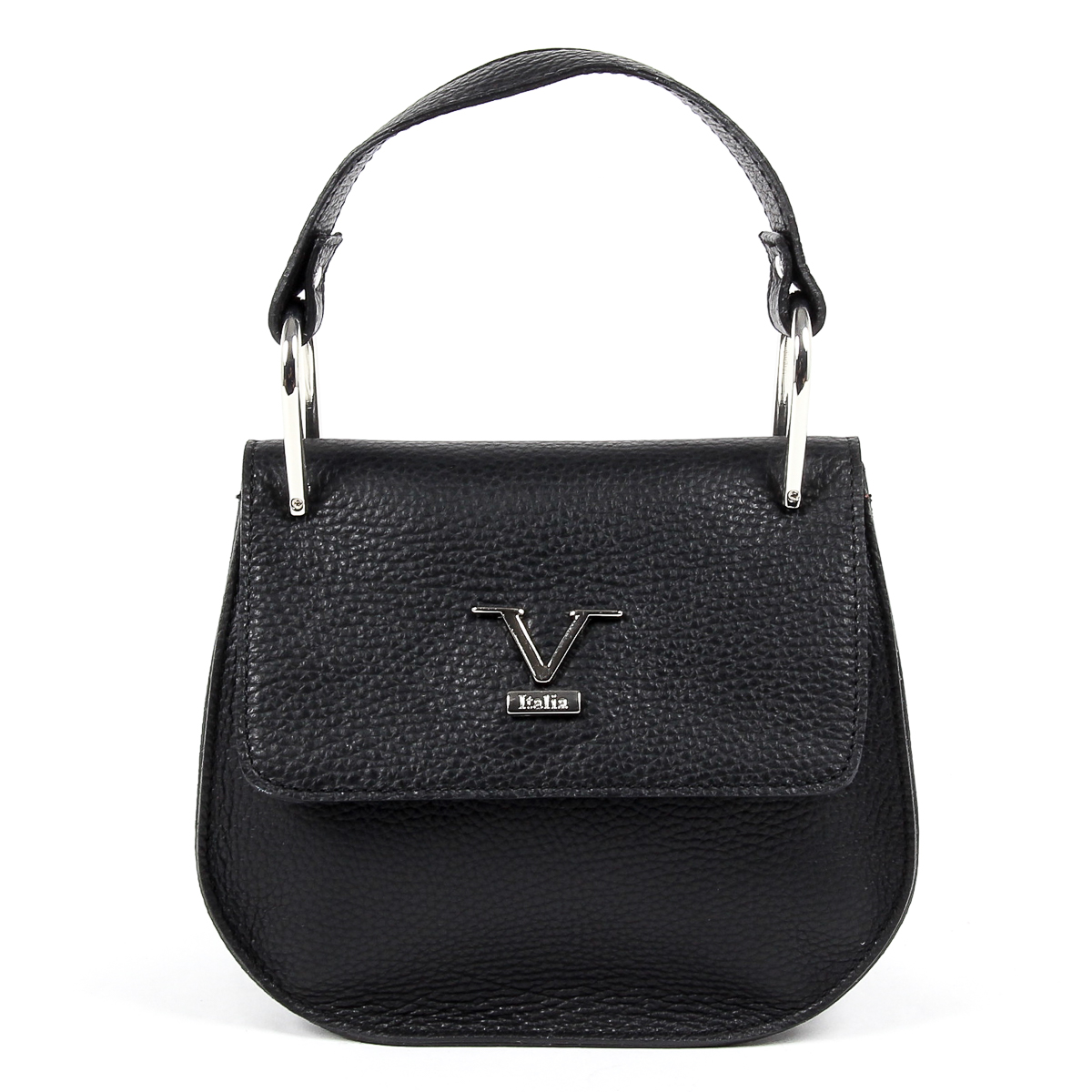 V 1969 Italia Womens Handbag Black DUBLINO