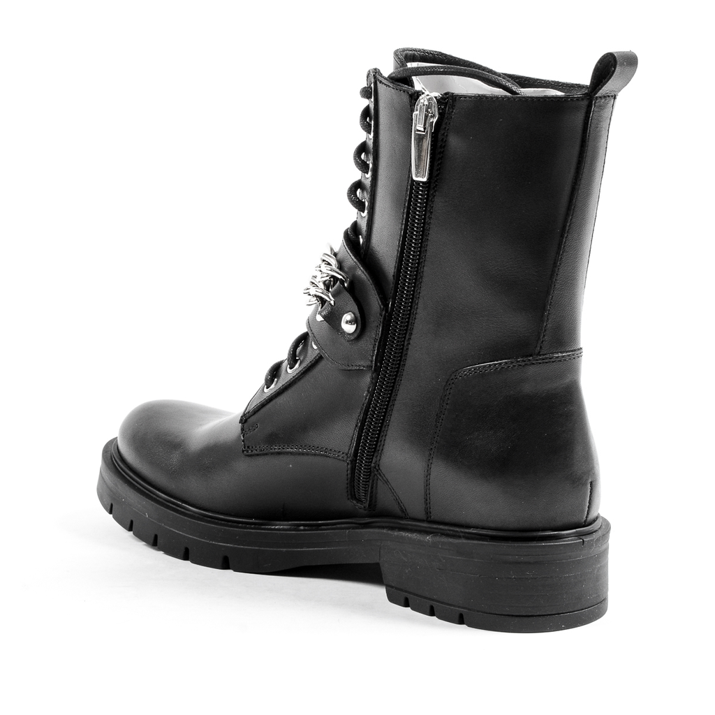 Andrew Charles Womens Short Boot Black AMY