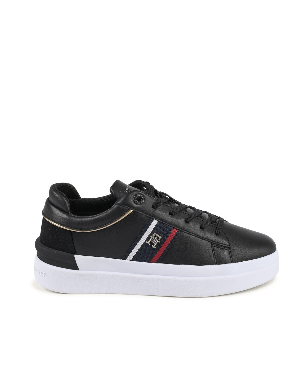 Zapatillas Tommy Hilfiger para mujer negras FW0FW07387BDS