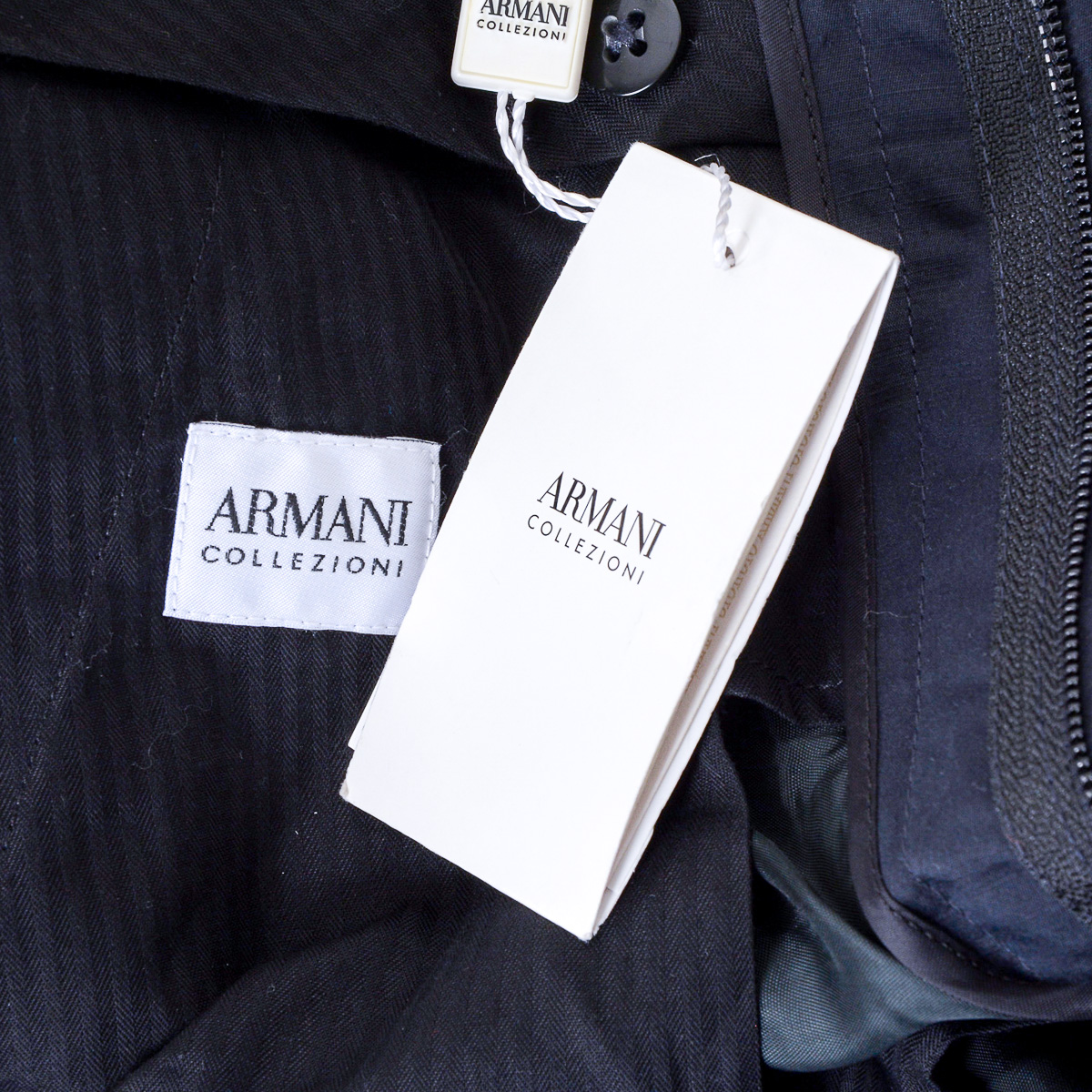 Armani Collezioni Mens Pants Black