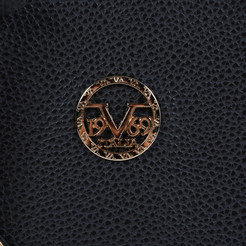V 1969 Italia Womens Handbag Black KIEV