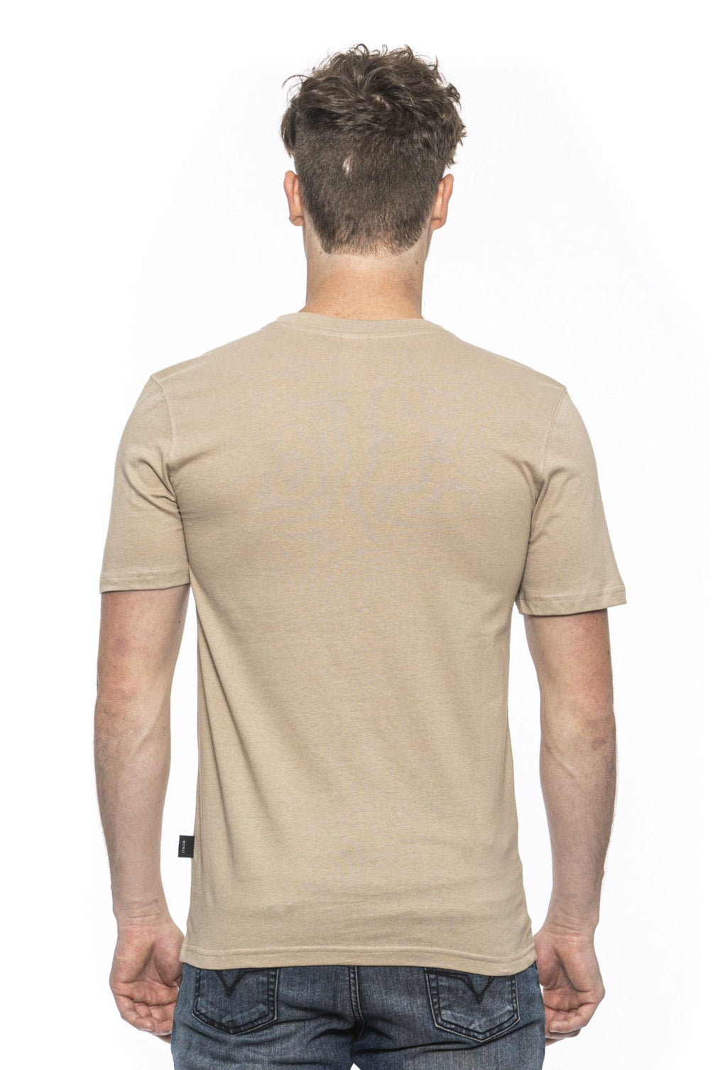 Camiseta para hombre 19V69 Italia Beige TROY BEIGE