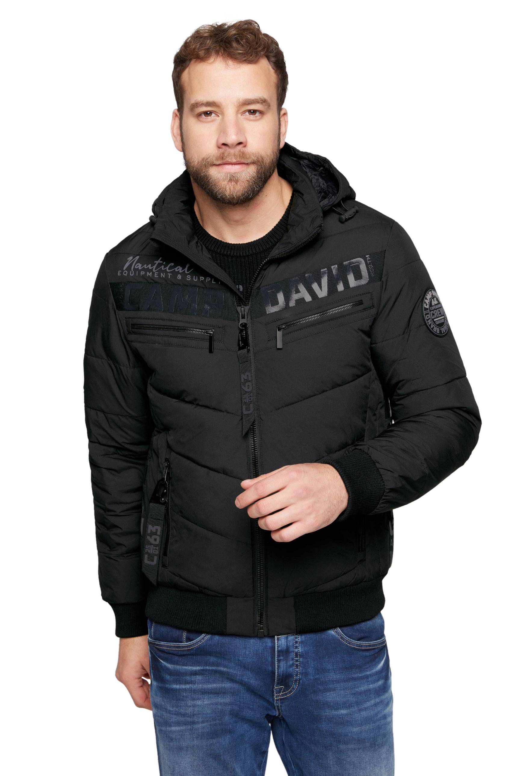 Chaqueta con capucha para hombre Camp David