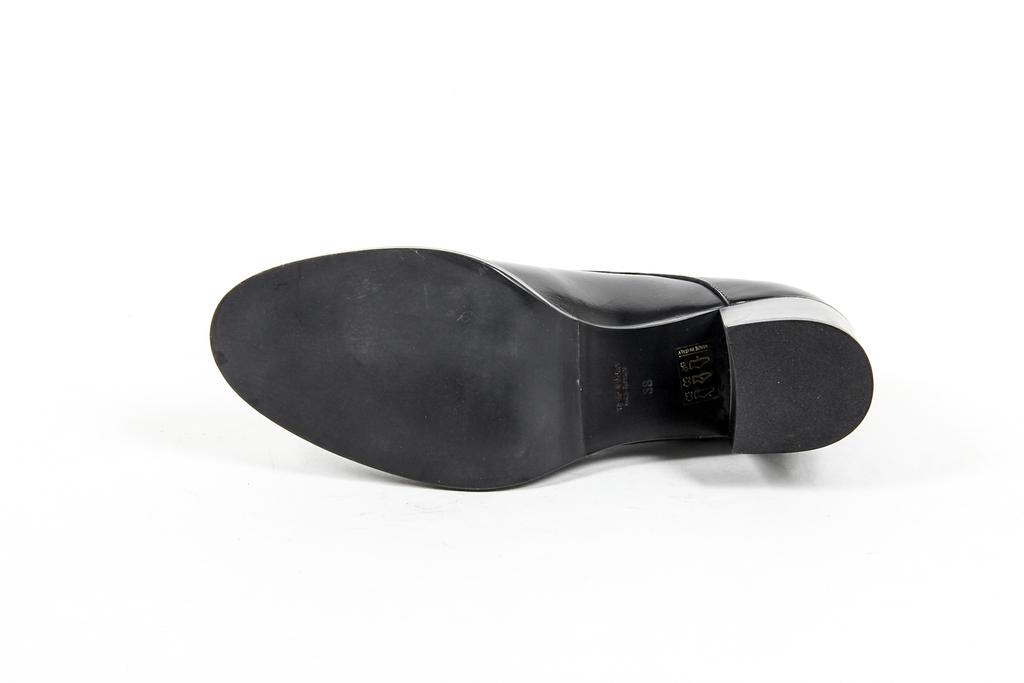 V 1969 Italia Womens Heeled Oxford Shoe Black RITZ