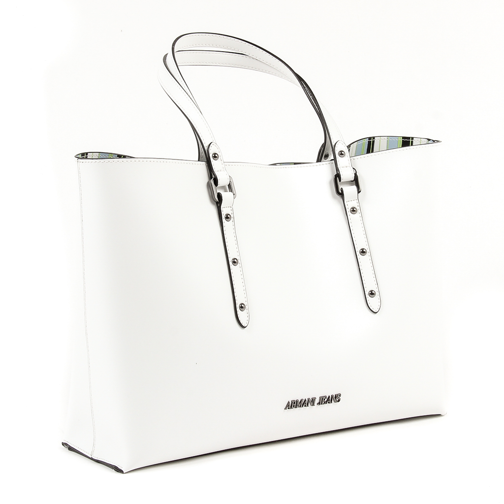Armani Jeans Womens Handbag White 922171 7P757 00010