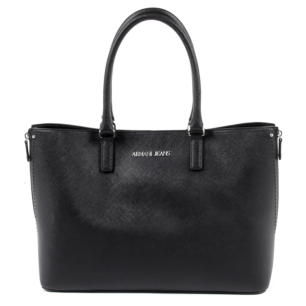 Bolso de mano para mujer Armani Jeans, negro, 922166 7P756 00020