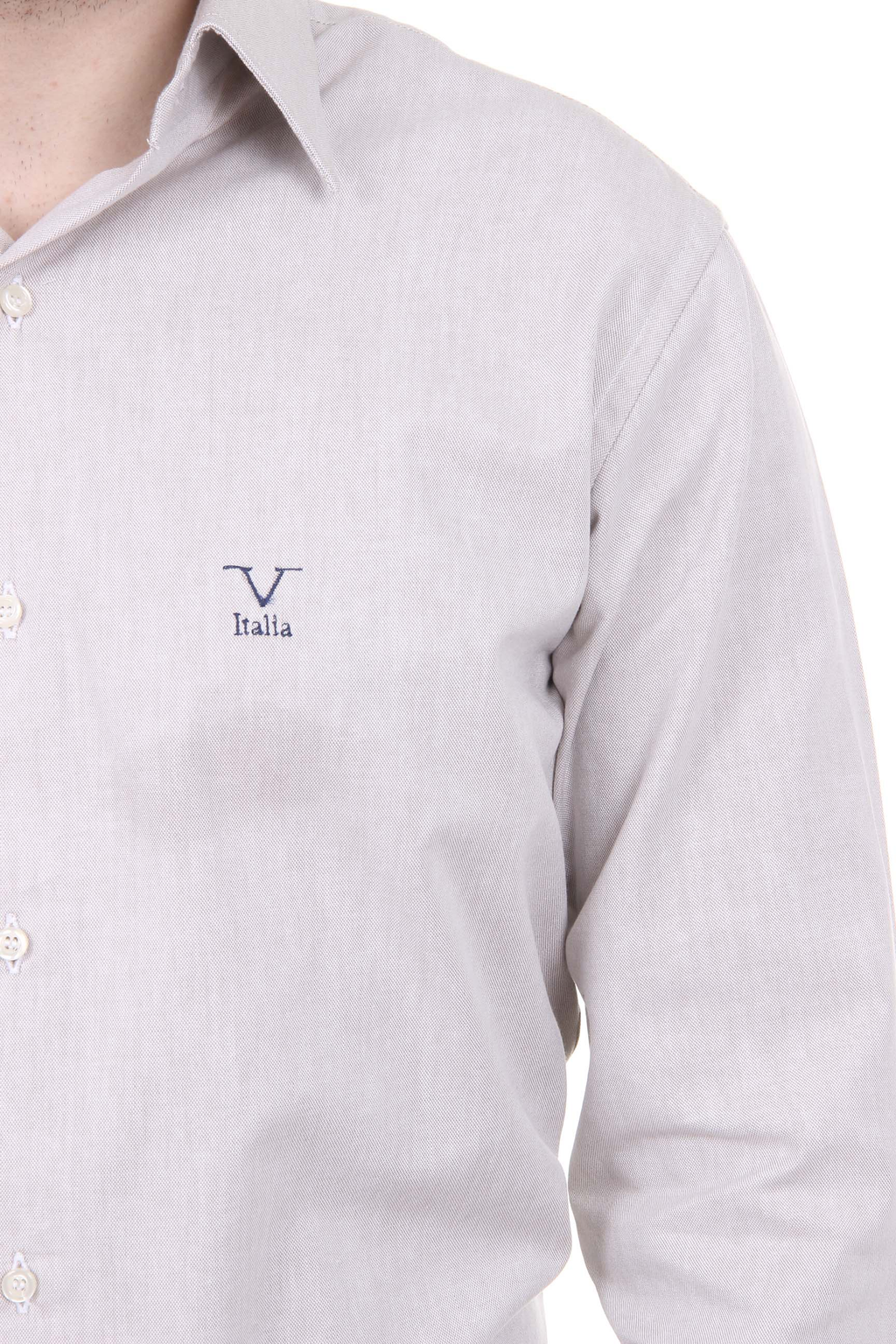 Camisa V 1969 Italia para hombre beige GIANLUCA