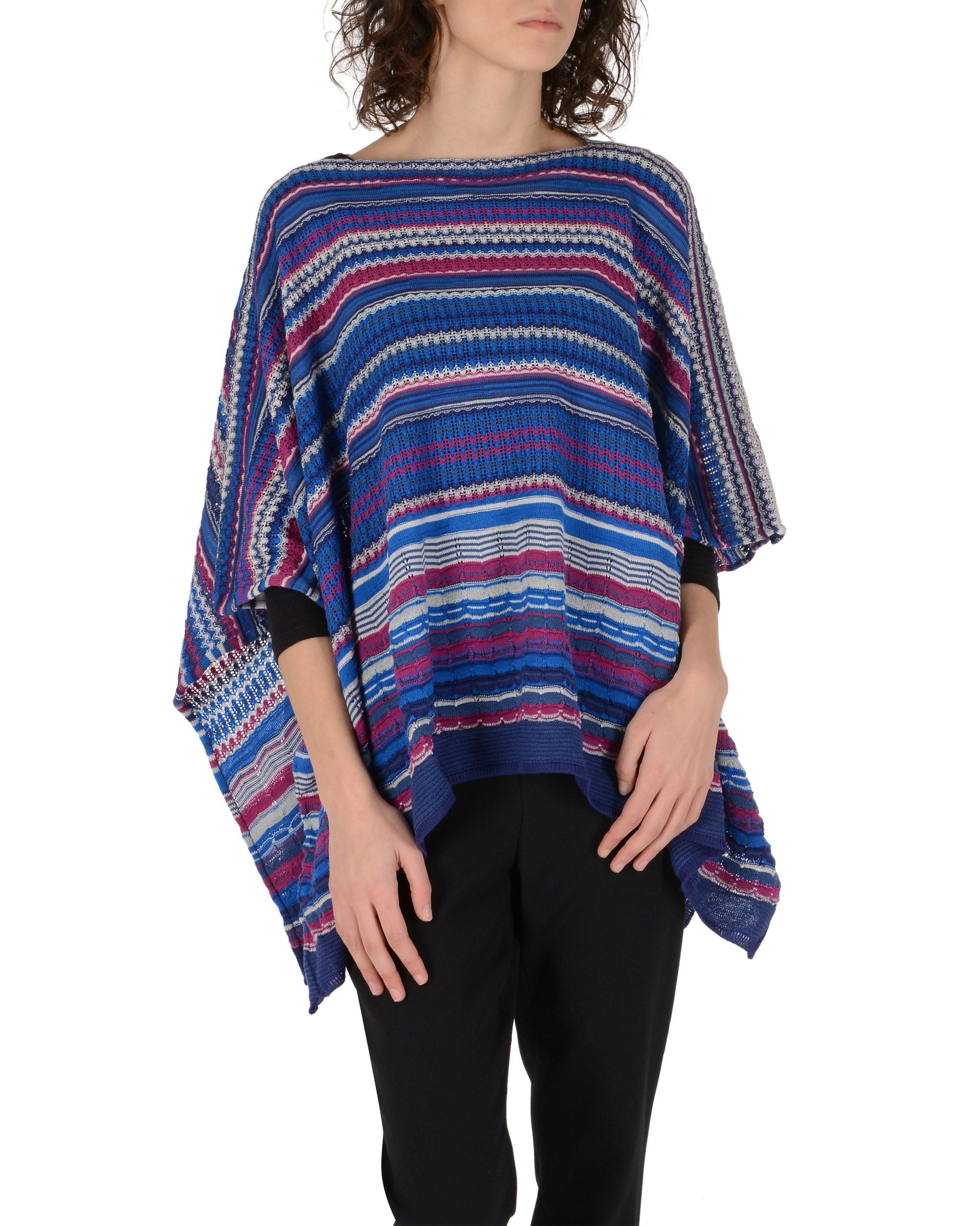 Poncho Missoni Mujer Multicolor POT8WMD55450001