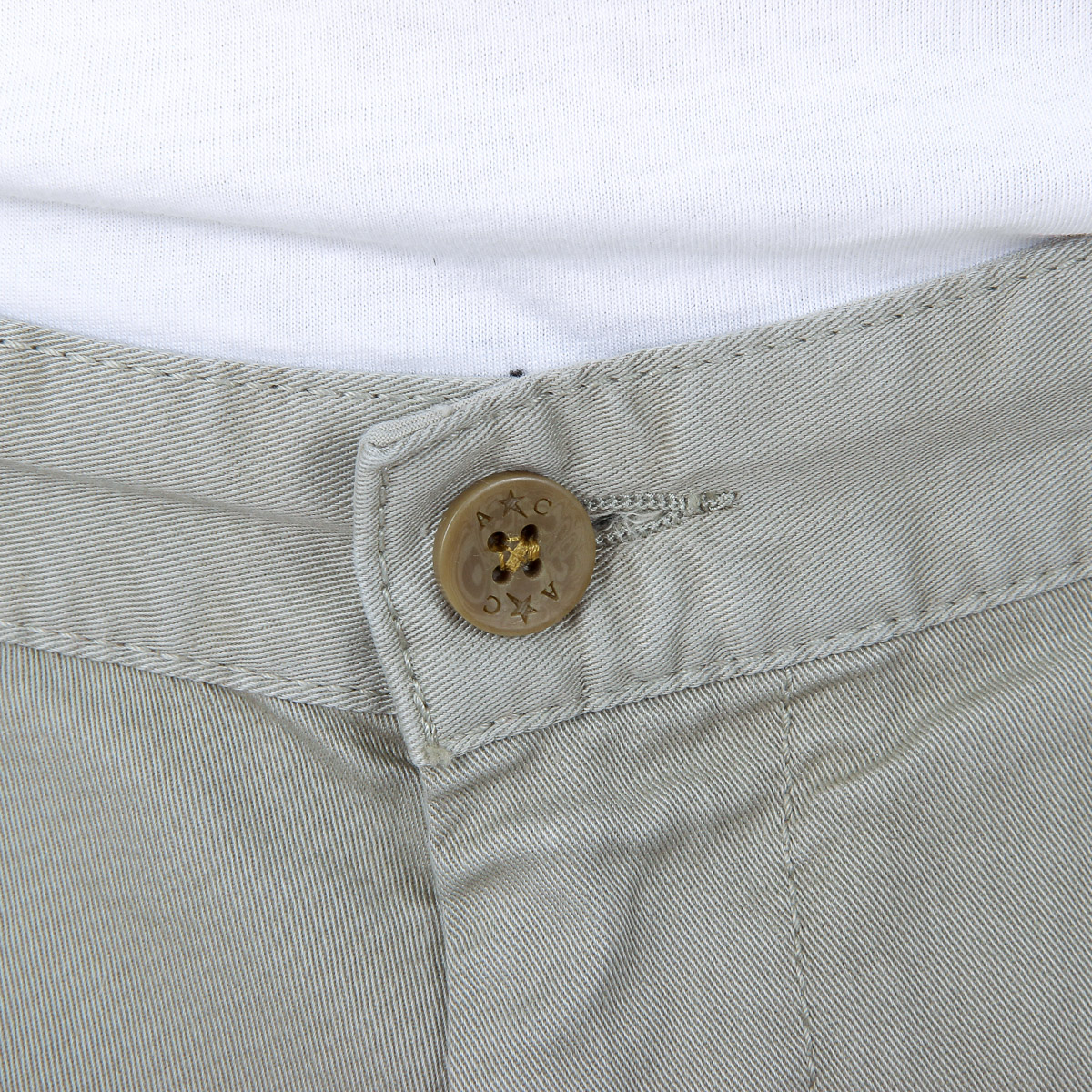 Pantalones cortos Andrew Charles para hombre gris claro SADECK