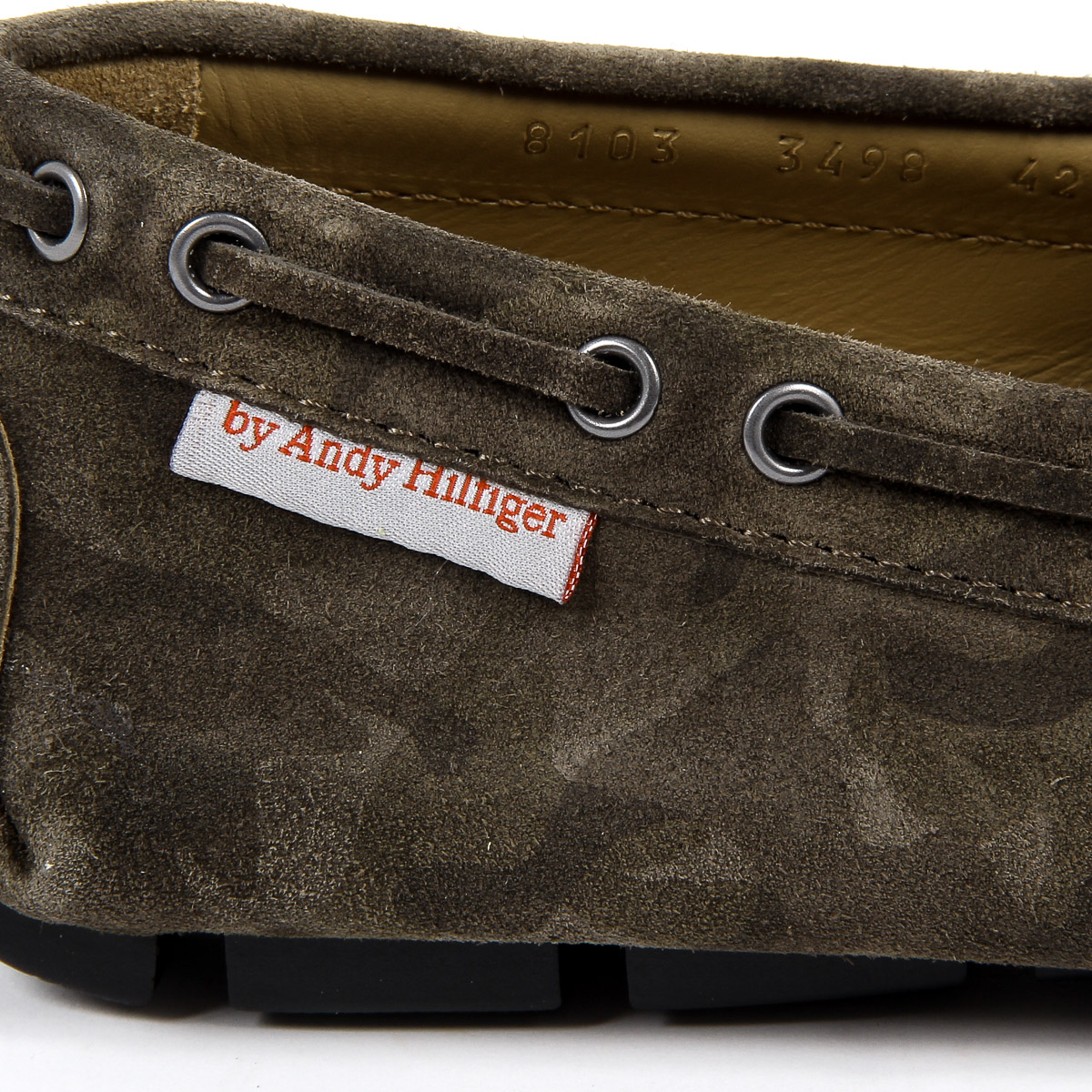 Mocasín Andrew Charles para hombre verde STEVE