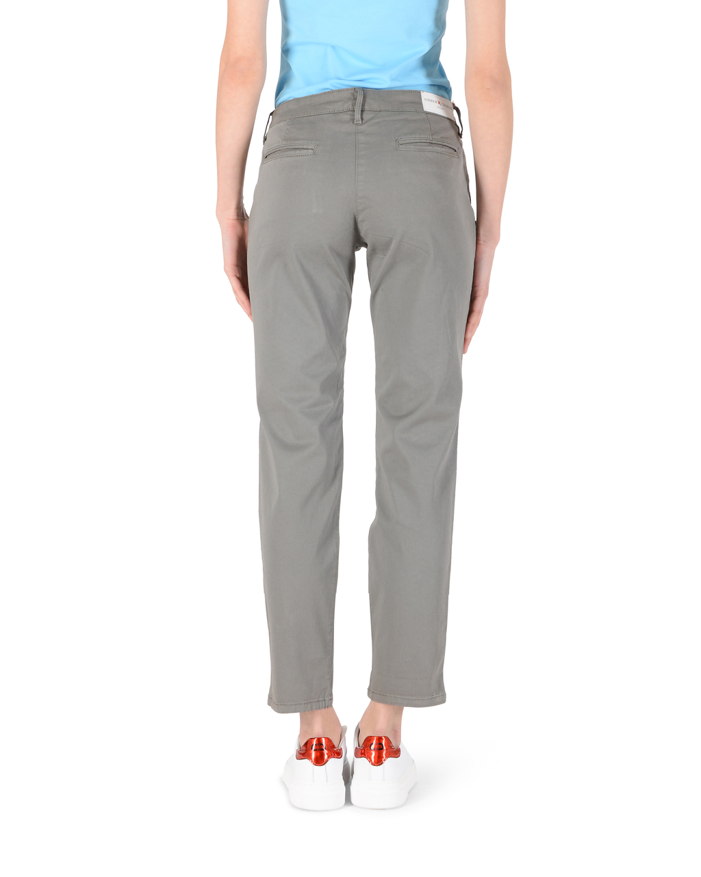 Pantalones Andrew Charles para mujer de corte regular YOKO GREY