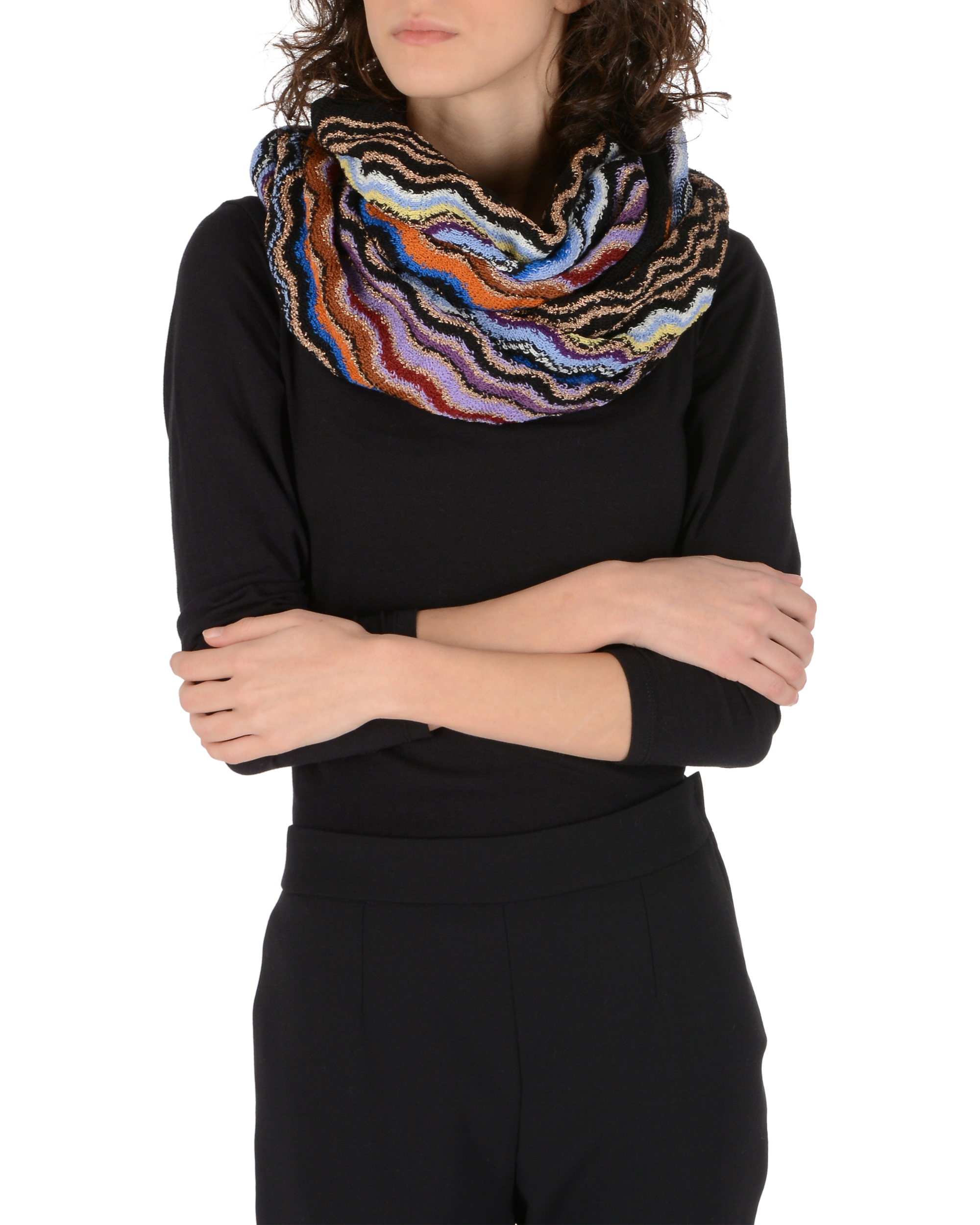 Missoni Woman Neck Warmer Multicolor CO57WMD56260001
