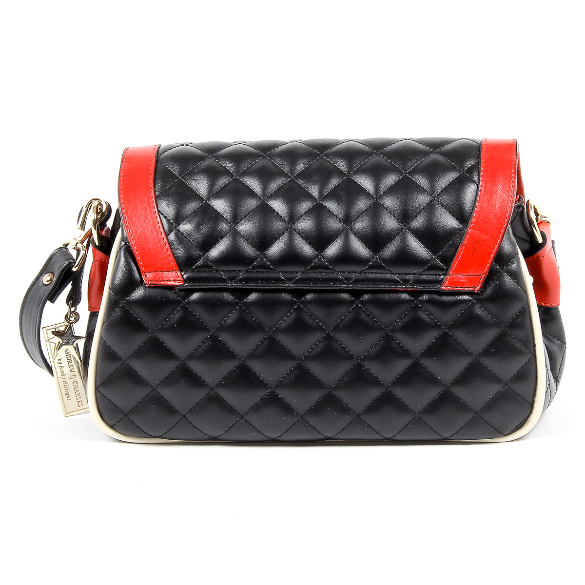 Bolso de mano para mujer Andrew Charles negro DOMINIQUE