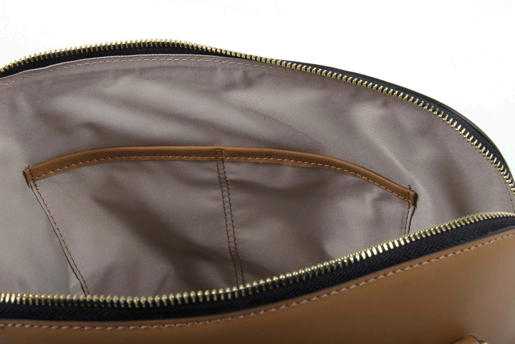 Bolso de Mujer V 1969 Italia C151-52 RUGA CUOIO