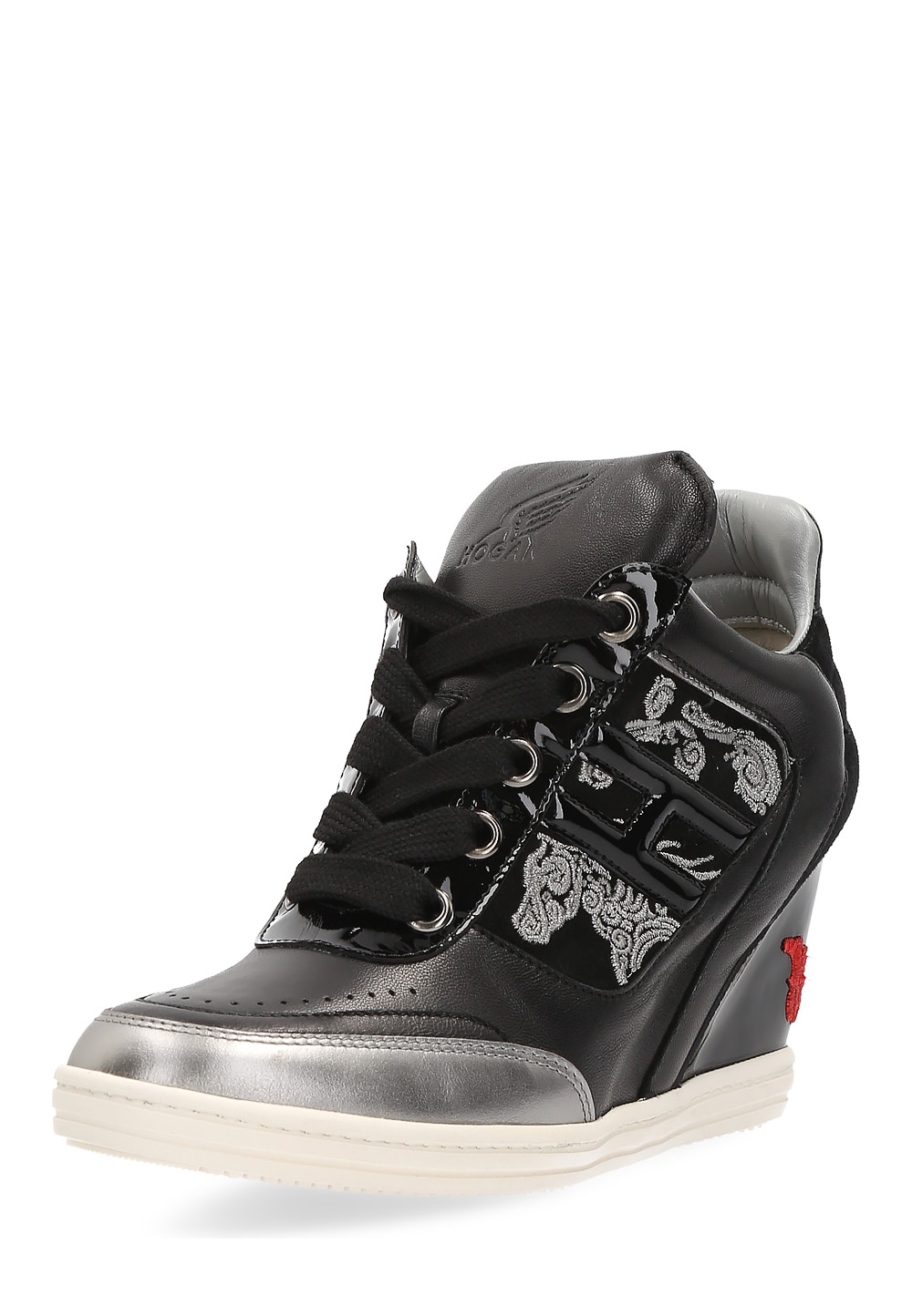 Zapatillas Hogan Rebel para mujer negras HXW2140N16055TV019U
