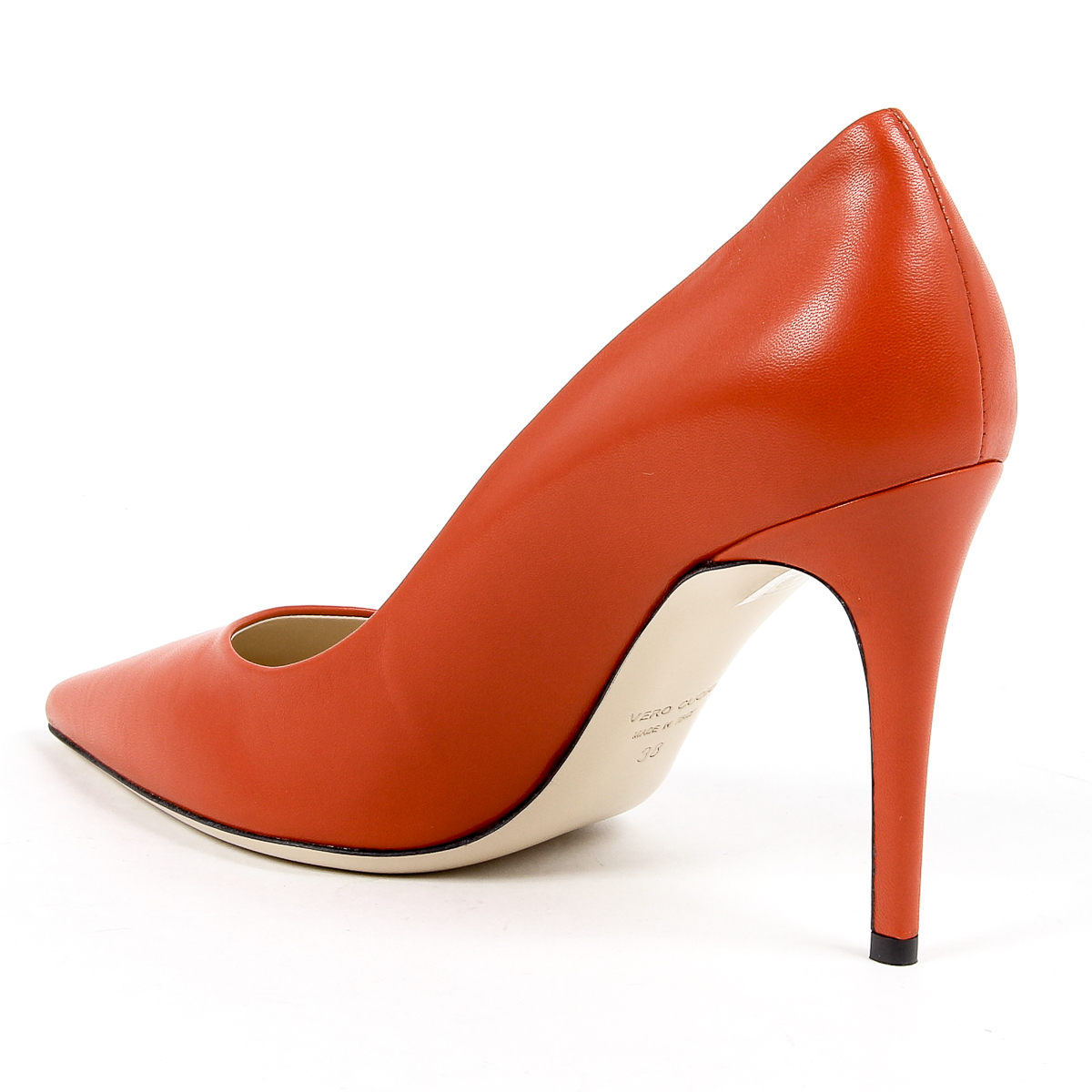 Andrew Charles Womens Pump Red MIA