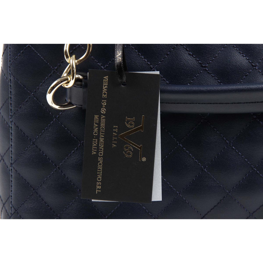 Bolso de mano para mujer V 1969 Italia VE03 AZUL MARINO