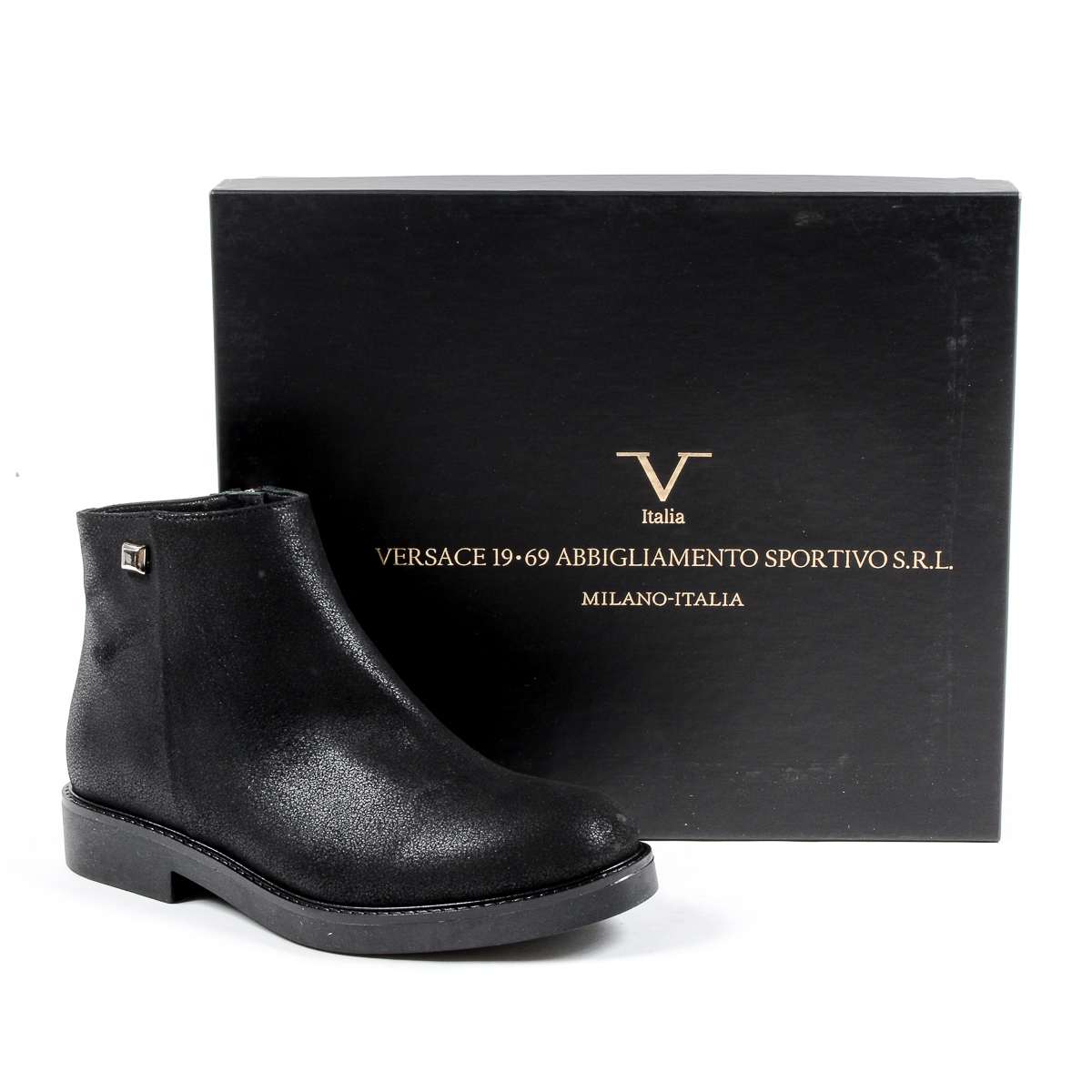V 1969 Italia Botines para mujer Negro TILLY