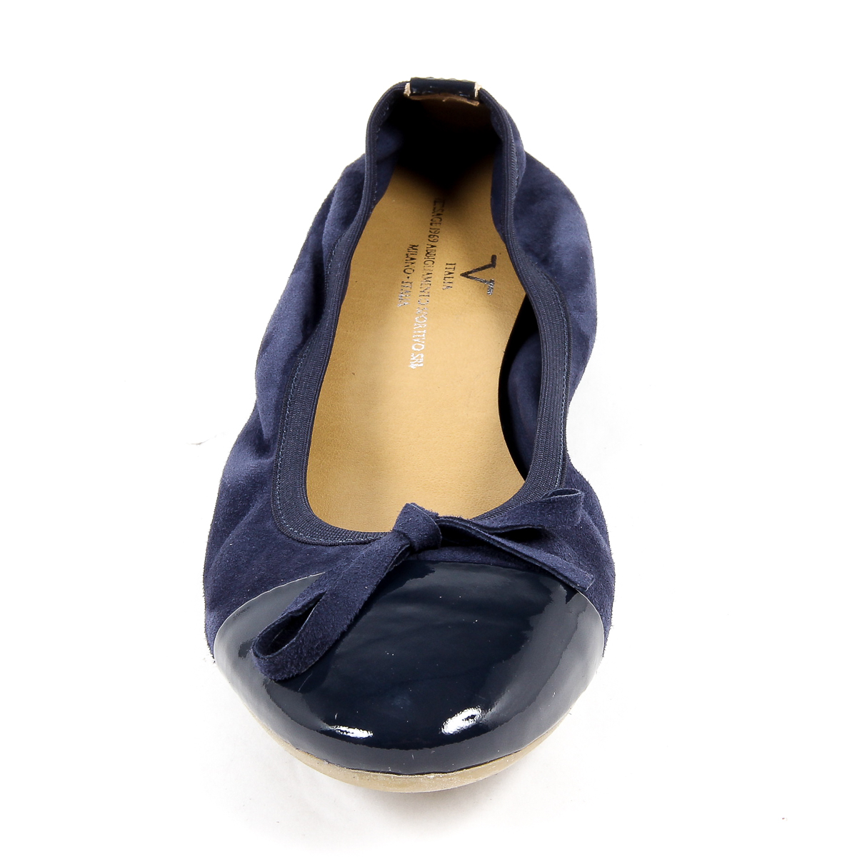 V 1969 Italia Womens Soft Ballerina Blue PAMELA